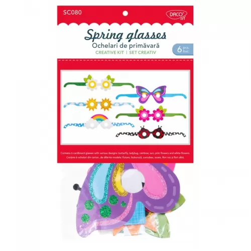 6-Set-Creativ-~-Ochelari-de-Primavara-Daco-SC080