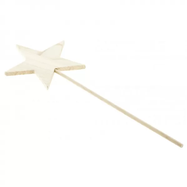 Accesorii craft - Baghetă stea mare lemn DACO AD701-1-IMG-slider