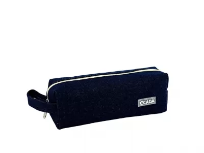 Penar etui albastru inchis, 1 fermoar Ecada 786617-img