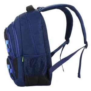 Ghiozdan baiat albastru Pixeli, 46 cm Ecada 61495-2-IMG-nav