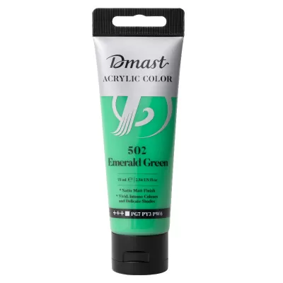 Culori acrilice profesionale, 75 ml, verde smarald Dmast by Pebeo-img