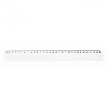 Rigla 30 cm plastic transparent  Ark-1