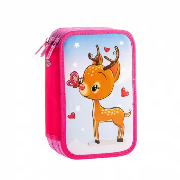 Penar 3 compartimente fete, echipat cu 46 de piese, Baby Deer Daco PE3025E-1