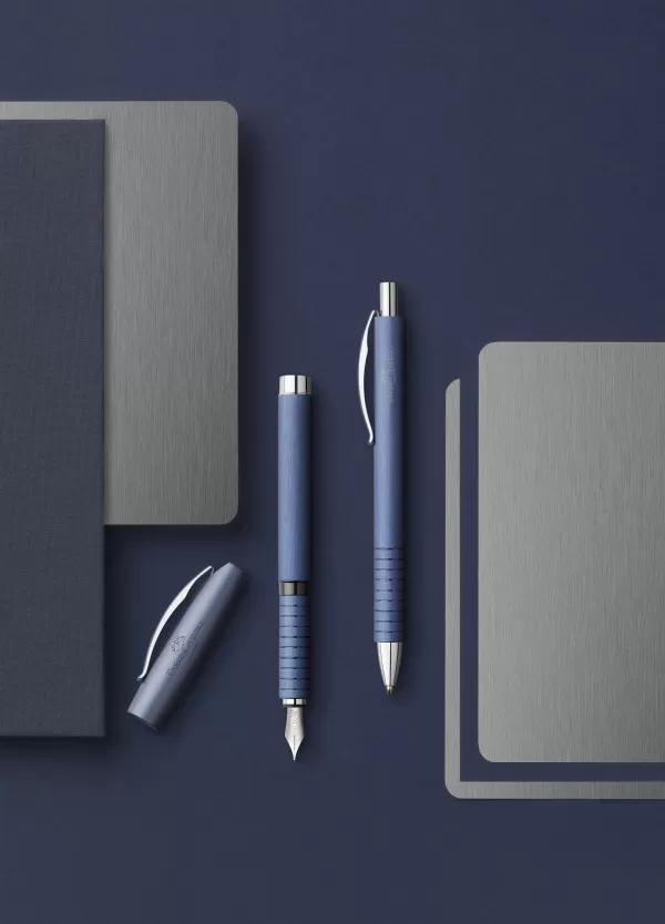Stilou essentio aluminium albastru m Faber-Castell-3-IMG-slider