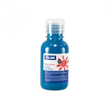Tempera 125 ml Milan  albastru FLUO 034456-1