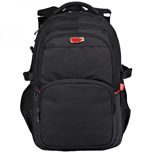 Ghiozdan laptop negru, 4 compartimente, 49 cm Daco GH659-1-IMG-slider