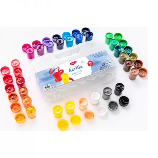 Culori acril 25 culori 20 ml Acrilia DACO CU325-1-IMG-slider