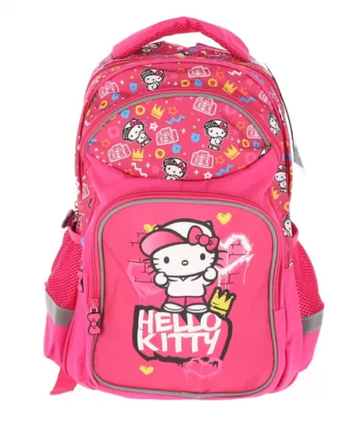 Ghiozdan fete clasa 1-4, roz  Hello Kitty, 40 cm Pigna-img
