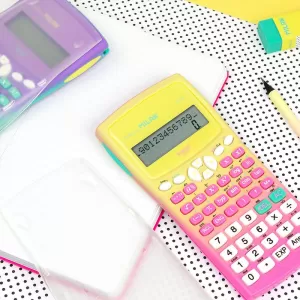Calculator stiintific 10 DG, galben-roz degrade, Milan  159110SNPBL-3-IMG-nav