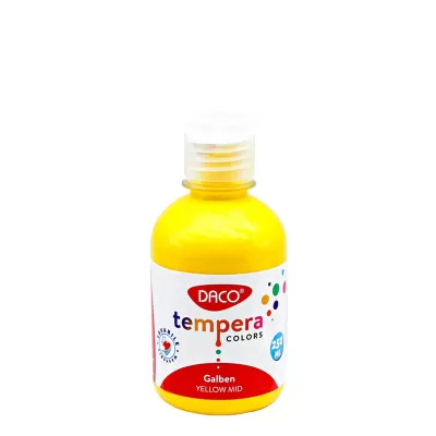 Tempera 250 ml Daco - galben-img