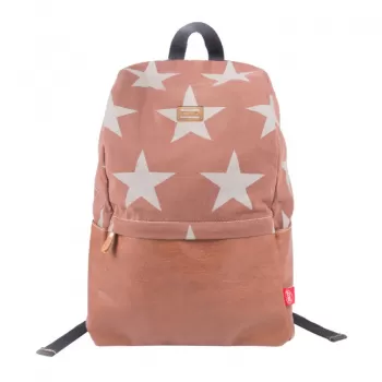 Ghiozdan scolar fete, imprimeu stelute, 43 cm, Daco GH456-1