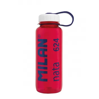 Sticla de apa din tritan, 650 ml, rosie Milan-1
