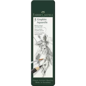 Set 5 buc creion grafit aquarelle Faber-Castell-1-IMG-nav