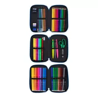 Penar cu 3 compartimente echipat 49 piese, multicolor, Milan 1364FN-2-IMG-slider-mobile