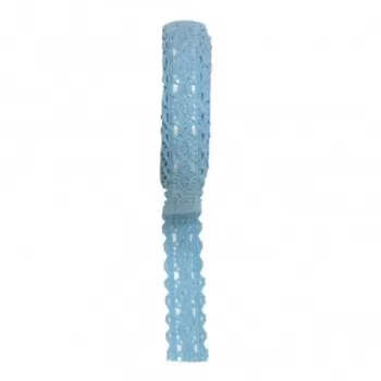 Accesorii craft - Dantelă autoadezivă albastra DACO AD051A-2