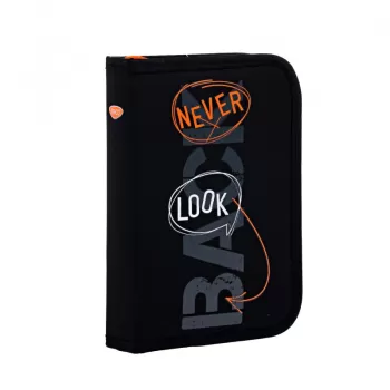 Penar echipat cu 2 extensii, negru, Never look Back, Daco PE1955E-1
