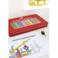 Creioane colorate 12 culori cutie metal-2 Faber-Castell-2-IMG-slider-mobile