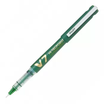 Roller Pilot reincarcabil 0.7 mm, verde, V7 Hi-Tecpoint-1