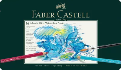Creioane colorate acuarela 36 culori a. Durer Faber-Castell-img