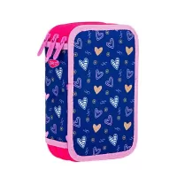 Penar fete cu 3 fermoare, echipat cu 49 piese, inimioare Daco PE3009E-1-IMG-slider-mobile