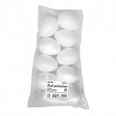 Accesorii craft - AD149 oua polistiren 6cm set10 DACO-img