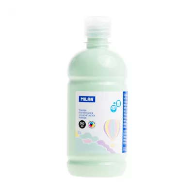 Tempera 500 ml verde pastel Milan-img