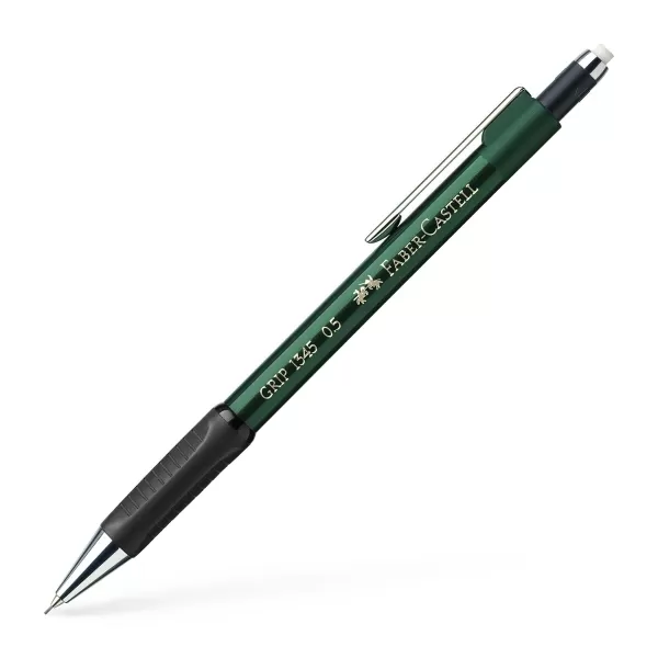 Creion mecanic 0.5mm verde grip 1345 Faber-Castell-1-IMG-slider