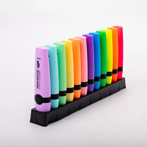 Marker evidentiator set 12 culori Daco MK403/12-1-IMG-slider
