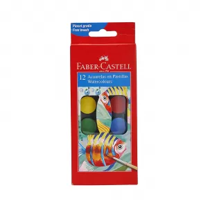 Acuarele 12 culori 24mm + pensula Faber-Castell-3-IMG-nav