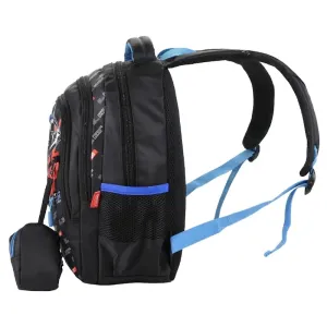 Ghiozdan baieti clasa 0, imprimeu Baseball , 38 cm Daco GH3520-2-IMG-nav