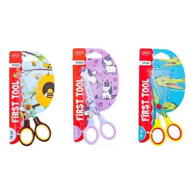 Foarfeca gradinita 13 cm, lama printata, Daco FF202-img