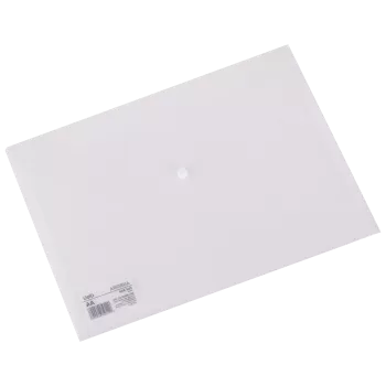 Mapa cu buton A4 plastic, transparenta DELI-2
