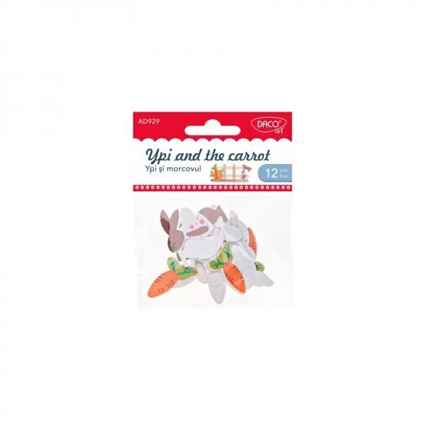 Accesorii craft - Iepurasi si morvoci lemn, Daco AD929-1-IMG-slider