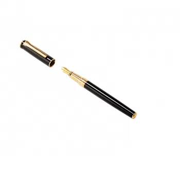Stilou Picasso metalic negru cu calimara 688S/N-3