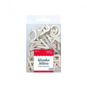 Accesorii craft - AD371 Litere de lemn DACO-1