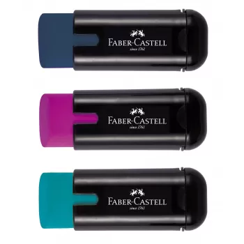 Ascutitoare plastic simpla cu radiera 1877 Trend 2019 Faber-1