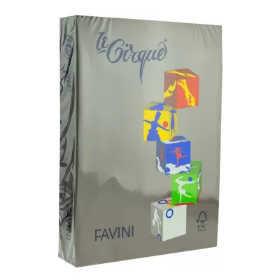 Carton colorat A4, maro inchis, 250 coli, 160 g/mp, 310 Favini-img