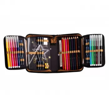 Penar fete echipat cu 2 extensii, negru, Be the Best Daco PE1957E-3