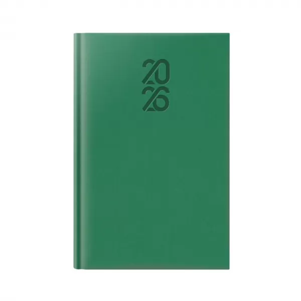 Agenda datata Herlitz Tucson, format A5, 352 pagini, verde smarald-1-IMG-slider