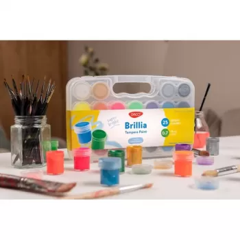 Culori guasa 25 culori, 20 ml/culoare Brilia Daco -4