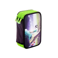 Penar echipat baieti, 3 compartimente, 46 piese, imprimeu fotbal Daco PE3003E-1-IMG-slider-mobile