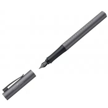 Stilou grip 2011 gri antracit f Faber-Castell-2