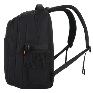 Ghiozdan scoala, gimnaziu si liceu, negru uni, 46 cm Daco GH5007-2-IMG-nav