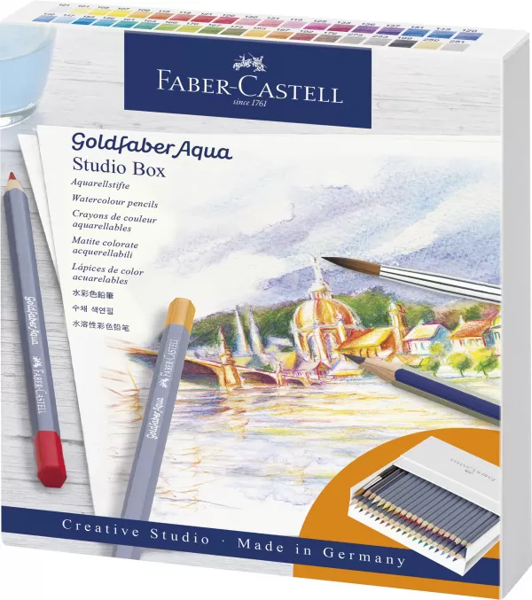 Creioane acuarelabile 38+2 culori Goldfaber Studio-1-IMG-slider