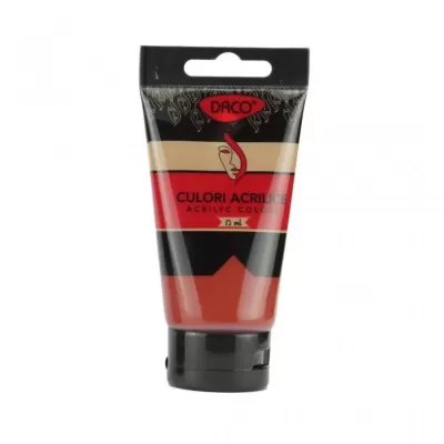 Culori acril 75ml DACO CU375RO Rosu Ocru-img