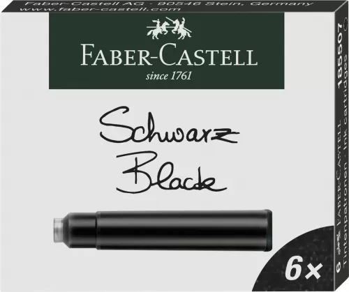 4-Cartuse-cerneala-mici-negre-6-buc^cutie-Faber~Castell