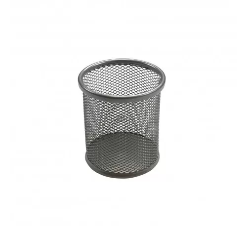 21-Suport-birou-cilindric-argintiu-ECADA