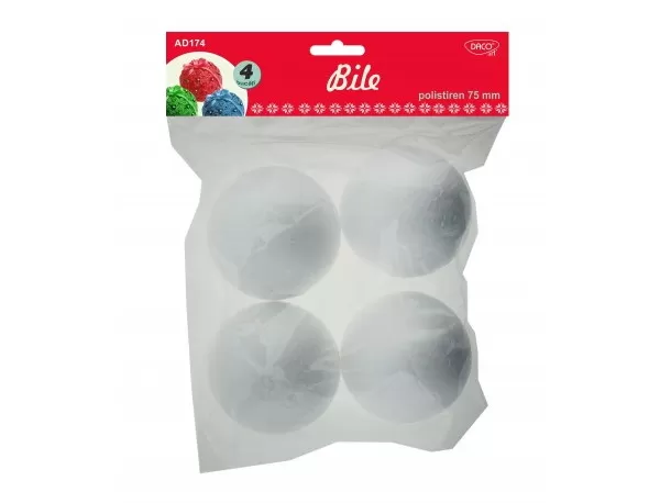 Bile polistiren 75mm, set 4 bucati DACO AD174-1-IMG-slider