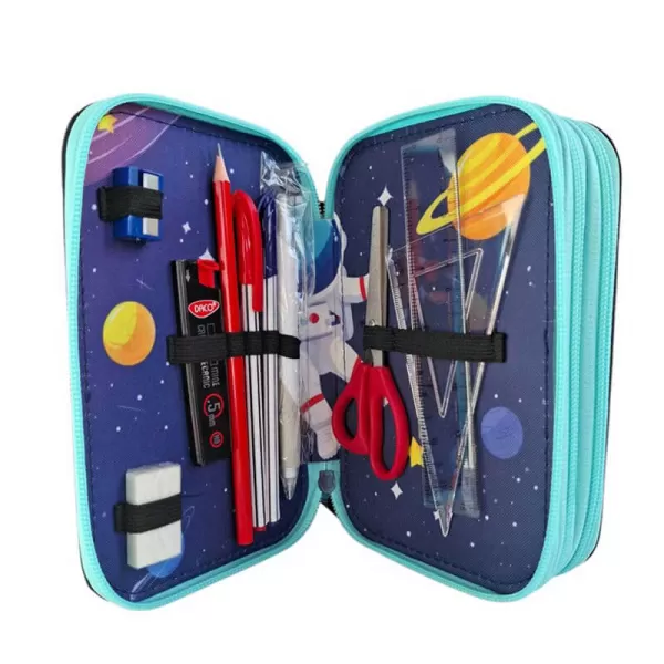 Penar 3 compartimente baieti, echipat 46 piese, astronaut Daco PE3045E-4-IMG-slider