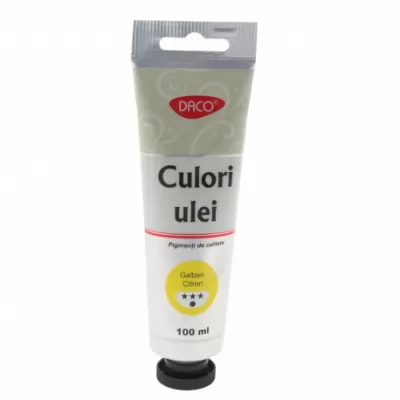 Culori ulei 100ml DACO Galben Citron CU4100-img